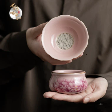 Nhiều Loại Tống Kèm Lọc Uống Trà Đạo Gốm Men Cổ [HOÀNG ĐAN TEA] Cảnh Đức Đồ Dụng Cụ Thưởng Chè Cao Cấp Quà Tặng 5