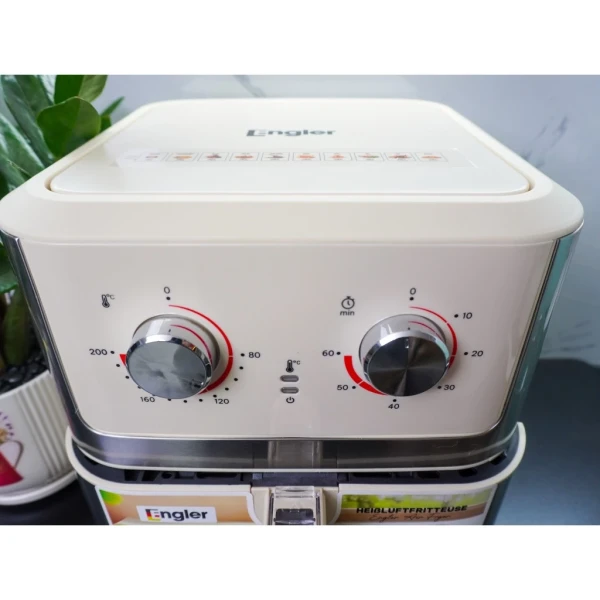 Hình ảnh sản phẩm Nồi chiên không dầu Engler 9.8L 1.800W chiên gà nguyên con ít dầu mỡ, tốt cho sức khỏe - giá 1.650.000