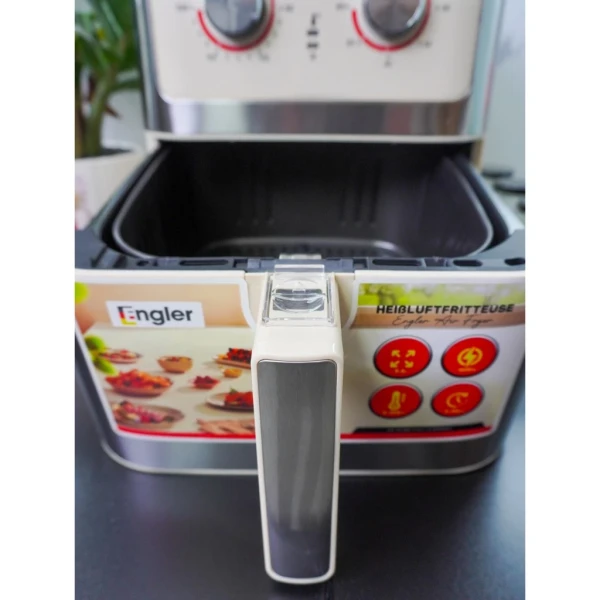 Hình ảnh sản phẩm Nồi chiên không dầu Engler 9.8L 1.800W chiên gà nguyên con ít dầu mỡ, tốt cho sức khỏe - giá 1.650.000