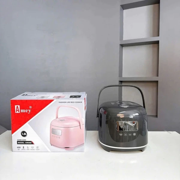 Hình ảnh sản phẩm Nồi cơm điện tử Amey Đức 1.8 lít - Công suất mạnh, chín nhanh, chỉ 1,095,000