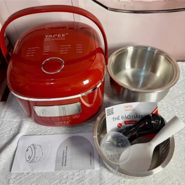 Nồi cơm điện YAPEE Nhật Bản YP699 Inox 304, dung tích 1.8L, nặng 800g - Giá ưu đãi 1.134.000 2