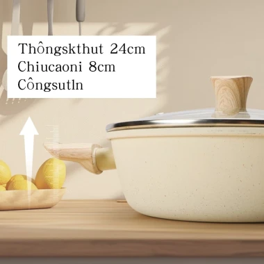 Nồi Đá Chống Dính Nhật Cao Cấp - Bếp Từ Emojoo Giá Rẻ Chỉ 229k 4 Nồi Đá Chống Dính Nhật Cao Cấp - Bếp Từ Emojoo Giá Rẻ Chỉ 229k 4