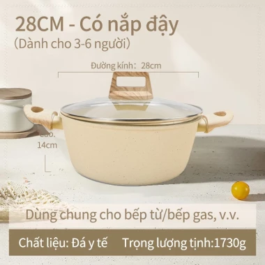 Nồi Đá Chống Dính Nhật Cao Cấp - Bếp Từ Emojoo Giá Rẻ Chỉ 229k 15 Nồi Đá Chống Dính Nhật Cao Cấp - Bếp Từ Emojoo Giá Rẻ Chỉ 229k 15