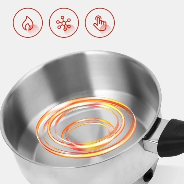Hình ảnh sản phẩm NỒI ĐA NĂNG 12V,24V INOX CAO CẤP, CHỐNG DÍNH CHUYÊN DÙNG CHO Ô TÔ, XE TẢI, ACQUY 12V, 24V ,THUYỀN GHE