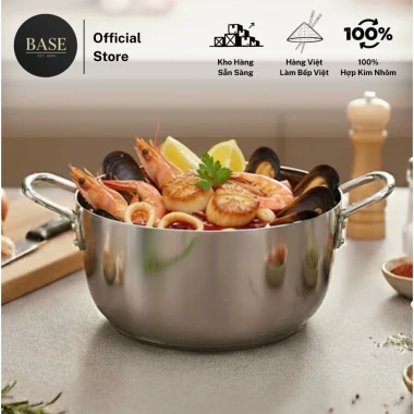 Nồi Nhôm Cao Cấp 16-30cm Kèm Nắp - Giá Siêu Tốt 448k, Nấu Ga & Hồng Ngoại Tiện Lợi 3 Nồi Nhôm Cao Cấp 16-30cm Kèm Nắp - Giá Siêu Tốt 448k, Nấu Ga & Hồng Ngoại Tiện Lợi 3
