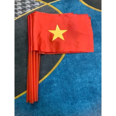 Nón Lá Dán Cờ Đỏ Sao Vàng Giá Rẻ - Mũ Lá Việt Nam Size 30-40cm Tặng Quai 9 Nón Lá Dán Cờ Đỏ Sao Vàng Giá Rẻ - Mũ Lá Việt Nam Size 30-40cm Tặng Quai 9