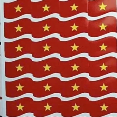 Nón Lá Dán Cờ Đỏ Sao Vàng Giá Rẻ - Mũ Lá Việt Nam Size 30-40cm Tặng Quai 10 Nón Lá Dán Cờ Đỏ Sao Vàng Giá Rẻ - Mũ Lá Việt Nam Size 30-40cm Tặng Quai 10