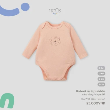 Nous Body Chip Dài Tay Mềm Mại Cho Bé - Bodysuit Cổ Chồm Baby Born Giá Cực Sốc 129k 3 Nous Body Chip Dài Tay Mềm Mại Cho Bé - Bodysuit Cổ Chồm Baby Born Giá Cực Sốc 129k 3
