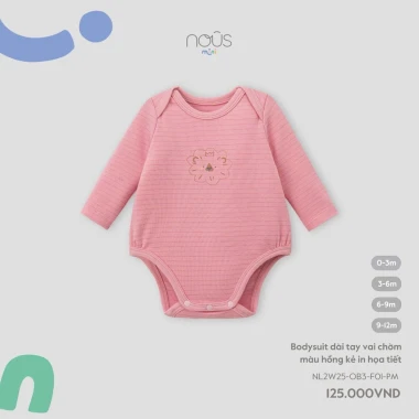 Nous Body Chip Dài Tay Mềm Mại Cho Bé - Bodysuit Cổ Chồm Baby Born Giá Cực Sốc 129k 7 Nous Body Chip Dài Tay Mềm Mại Cho Bé - Bodysuit Cổ Chồm Baby Born Giá Cực Sốc 129k 7