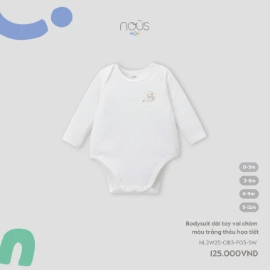 Nous Body Chip Dài Tay Mềm Mại Cho Bé - Bodysuit Cổ Chồm Baby Born Giá Cực Sốc 129k 8 Nous Body Chip Dài Tay Mềm Mại Cho Bé - Bodysuit Cổ Chồm Baby Born Giá Cực Sốc 129k 8