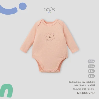 Nous Body Chip Dài Tay Mềm Mại Cho Bé - Bodysuit Cổ Chồm Baby Born Giá Cực Sốc 129k 12 Nous Body Chip Dài Tay Mềm Mại Cho Bé - Bodysuit Cổ Chồm Baby Born Giá Cực Sốc 129k 12