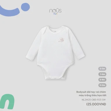 Nous Body Chip Dài Tay Mềm Mại Cho Bé - Bodysuit Cổ Chồm Baby Born Giá Cực Sốc 129k 14 Nous Body Chip Dài Tay Mềm Mại Cho Bé - Bodysuit Cổ Chồm Baby Born Giá Cực Sốc 129k 14