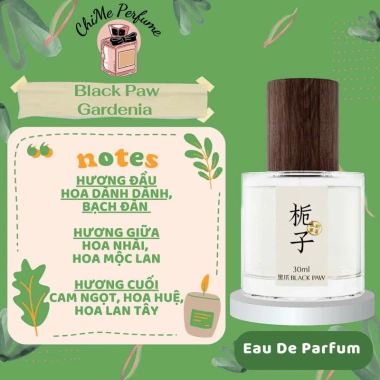 Nước hoa Gardenia Black Paw Fullseal gốc chiết – Giảm còn 380.000đ