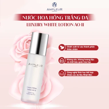 Nước hoa hồng AMPLEUR Luxury White Lotion AO II 120ml cấp ẩm da Nhật Bản chỉ 1,1 triệu 2