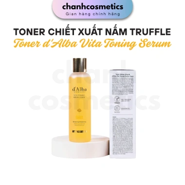 Nước hoa hồng d'Alba Vita Toner 180ml - Toning Serum cấp ẩm sáng da chỉ 159.000 VNĐ