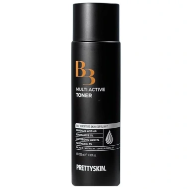Nước hoa hồng Prettyskin B3 Multi Toner 205ml Dưỡng ẩm, sáng da, giảm bã, giá 450k