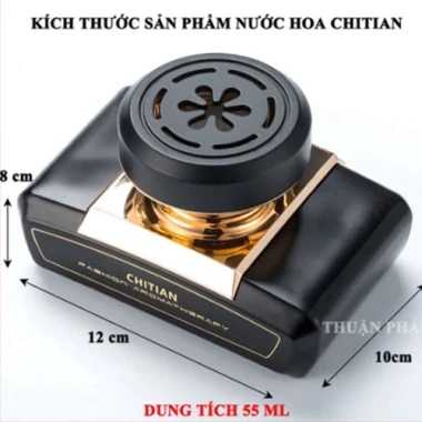 Nước hoa ô tô Chitian tự nhiên khử mùi say xe cao cấp cho taplo xe hơi 5 Nước hoa ô tô Chitian tự nhiên khử mùi say xe cao cấp cho taplo xe hơi 5