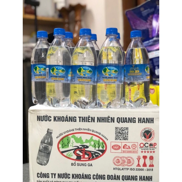 Trải nghiệm tiện lợi khi mang Nước Khoáng Mặn Quang Hanh 500ml trong sinh hoạt hằng ngày