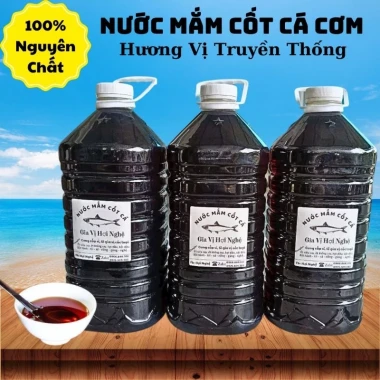 Nước Mắm Cốt Cá Cơm Nguyên Chất 5L - Giảm 17% Còn 79K/Lít Thay 96.4K 4 Nước Mắm Cốt Cá Cơm Nguyên Chất 5L - Giảm 17% Còn 79K/Lít Thay 96.4K 4