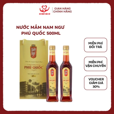 Nước Mắm Nam Ngư Phú Quốc 500ml Giá Rẻ 57000đ - Mắm Cá Tươi Ngon Chính Hiệu 2 Nước Mắm Nam Ngư Phú Quốc 500ml Giá Rẻ 57000đ - Mắm Cá Tươi Ngon Chính Hiệu 2