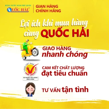 Nước Mắm Truyền Thống Phú Quốc Quốc Hải - Combo 2 Chai Mắm Nhĩ 50ml Thượng Hạng (40 đạm) 5 Nước Mắm Truyền Thống Phú Quốc Quốc Hải - Combo 2 Chai Mắm Nhĩ 50ml Thượng Hạng (40 đạm) 5