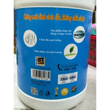 Nước rửa chén đậm đặc 3kg can - Giá chỉ 185.680 VND, giảm ngay 20%