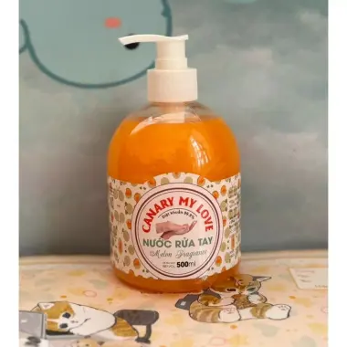Nước Rửa Tay Canary My Love 500ml - Sạch Khuẩn, Dịu Nhẹ Cho Mọi Làn Da, Kể Cả Bé Bầu 9