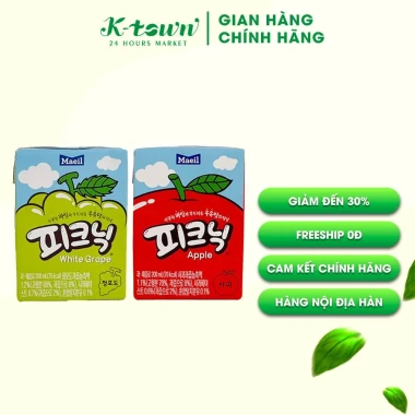 Nước Trái Cây Picnic Maeil Hàn Quốc 200ml Giá Rẻ Chỉ 14998đ - Ktown Market 2