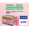 NƯỚC TRÁI CÂY SPARKLING MAMAPOP VỊ BƯỞI HỒNG ( 12 lon x 330ml)- NGON NHƯ MẸ LÀM