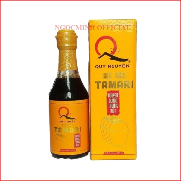 Hình ảnh sản phẩm Nước Tương Tamari Thầy Tuệ Hải Chùa Long Hương 250ml - Giá ưu đãi 285.000