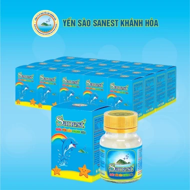 Nước Yến Sào Khánh Hòa Cho Trẻ Em Sanest 62ml - 26% Yến Sào, Tiết Kiệm 18% 2 Nước Yến Sào Khánh Hòa Cho Trẻ Em Sanest 62ml - 26% Yến Sào, Tiết Kiệm 18% 2