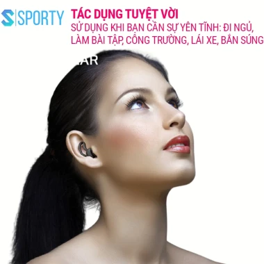 Nút Bịt Tai Chống Ồn SPORTY EP4 - Lọc Âm 3 Tầng, Êm Ái, Bền Cao, Giá Chỉ 39k! 8