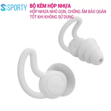 Nút Bịt Tai Chống Ồn SPORTY EP4 - Lọc Âm 3 Tầng, Êm Ái, Bền Cao, Giá Chỉ 39k! 15