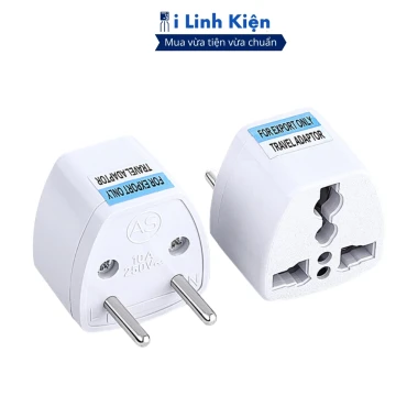 Ổ cắm chuyển đổi 3 chân sang 2 chân Ilinhkien siêu chắc chắn - Giá chỉ 10.600đ! 3 Ổ cắm chuyển đổi 3 chân sang 2 chân Ilinhkien siêu chắc chắn - Giá chỉ 10.600đ! 3