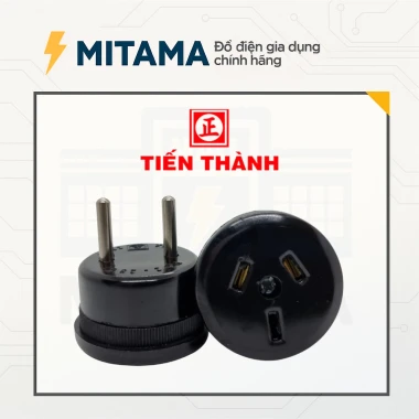 Ổ Cắm Chuyển Đổi 3 Chân Sang 2 Chân Tiến Thành PC2-2.801 10A Giá Rẻ