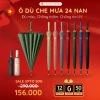 Ô Dù Cỡ Lớn Chống Thấm 115cm KAW Loại 24 Nan Che Mưa Che Nắng Giá Rẻ