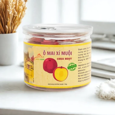 Ô mai đào xí muội chua ngọt Đà Lạt không hạt MIDIFARM giảm 23% chỉ 45k 2