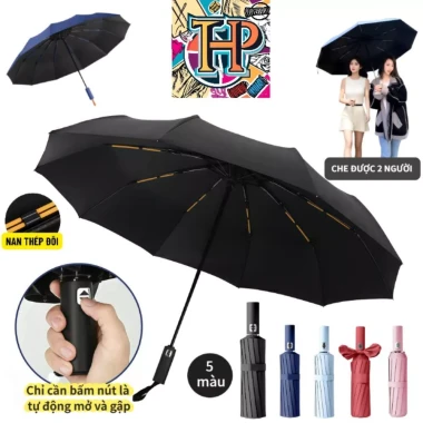 Ô Tự Động Gấp Gọn 24 Nan Chống UV - Dù Che Mưa Nắng Giá Tốt 73.038đ