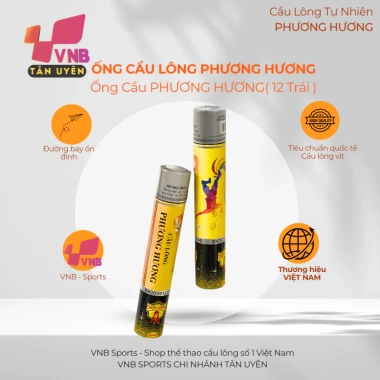 Ống Cầu Lông Phương Hương VNB Sports - Giá 390.000đ, giảm 20%, độ bền cao, tốc độ nhanh