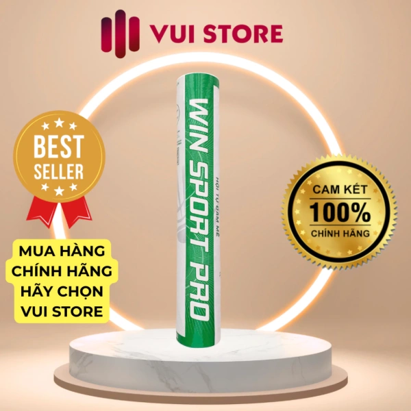 Hình ảnh sản phẩm Ống cầu lông WinSport PRO – Hộp 12 quả chính hãng, khuyến mãi 155.000đ
