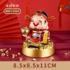 Ông Thần Tài Cầm Thỏi Vàng Lắc Lư Pin Mặt Trời - Giảm 23% còn 125000đ 7