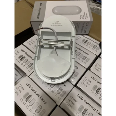 Ốp Chống Ẩm Bầu Dục 18W 24W Ánh Sáng Trắng Siêu Bền Giá Tốt 75k 4 Ốp Chống Ẩm Bầu Dục 18W 24W Ánh Sáng Trắng Siêu Bền Giá Tốt 75k 4