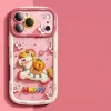 Ốp điện thoại họa tiết ngựa đỏ sáng tạo cho năm mới phù hợp với iPhone 17 16 15 14 13 12 11 Pro Max X XS XR 7 8 Plus 5