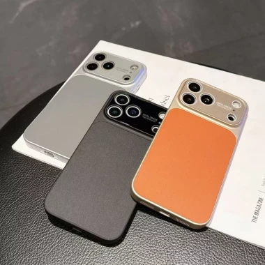 Ốp lưng doanh nhân da sang trọng iPhone 17 Pro Max - Chống sốc, cửa sổ lớn, giá chỉ 79k! 2
