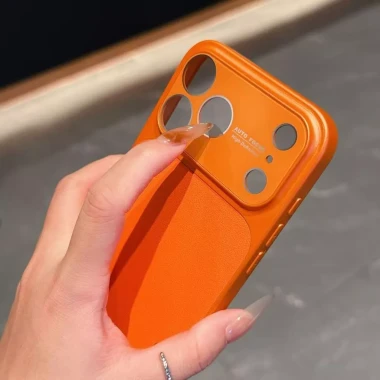 Ốp lưng doanh nhân da sang trọng iPhone 17 Pro Max - Chống sốc, cửa sổ lớn, giá chỉ 79k! 3