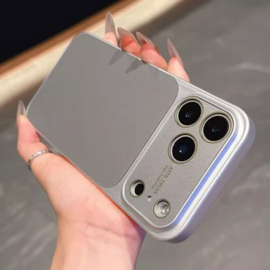 Ốp lưng doanh nhân da sang trọng iPhone 17 Pro Max - Chống sốc, cửa sổ lớn, giá chỉ 79k! 6