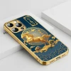 Ốp Lưng iPhone Ngựa Phong Thủy 2.026 - Mã Đáo Thành Công Viền Vàng Kính 3D Giá Cực Sốc 75k