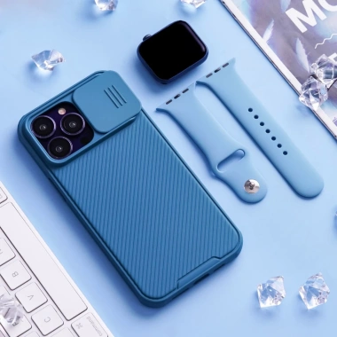 Ốp lưng Nillkin Camshield chống sốc bảo vệ camera iPhone 15/15 Pro Max, 14, 13 - 179.000₫