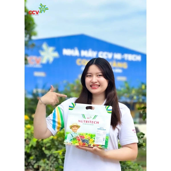 Hình ảnh sản phẩm Phân bón NPK 20-10-10 Con Cò Vàng 1kg – Tăng năng suất rau, cành mập, lá xanh, giá chỉ 80.000đ