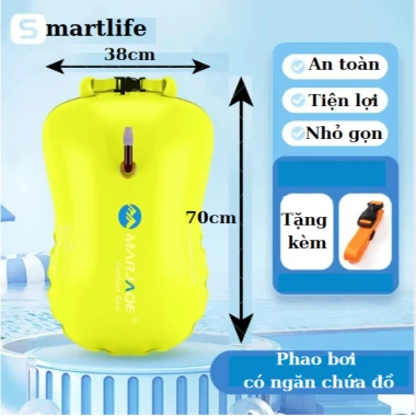 Phao Bơi Cứu Hộ Đa Năng Smartife - Tập Bơi, Dã Ngoại, Chứa Đồ Giá Cực Sốc 35k 12 Phao Bơi Cứu Hộ Đa Năng Smartife - Tập Bơi, Dã Ngoại, Chứa Đồ Giá Cực Sốc 35k 12